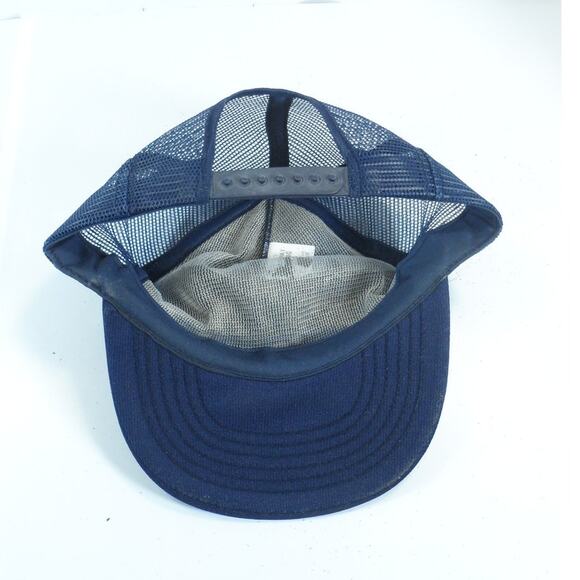 Vintage US Navy Snapback Hat Cap OSFA Made In USA Broadway Sporting Goods - Picture 7 of 8